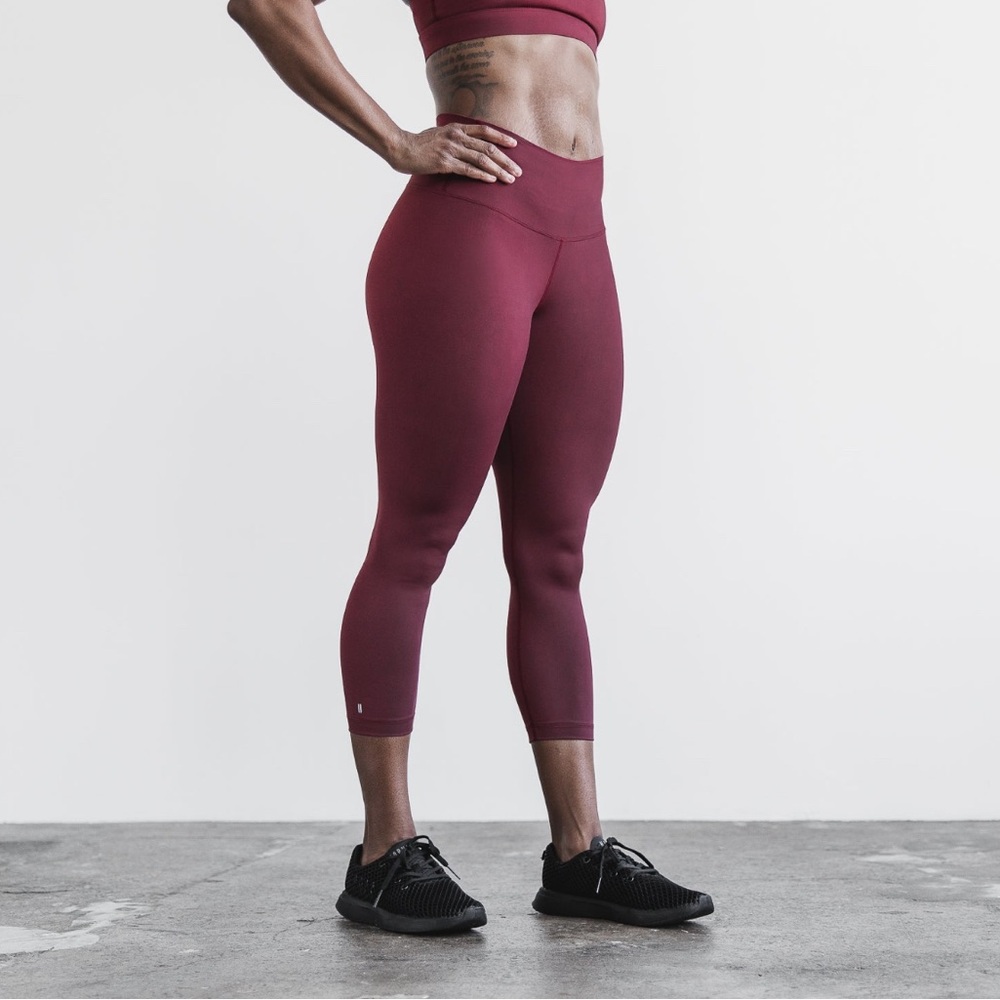 No bull size small burgundy leggings